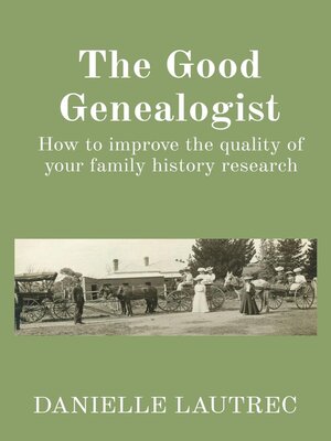 cover image of The Good Genealogist